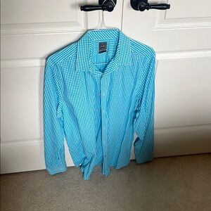 Blue Checkered Men's Shirt